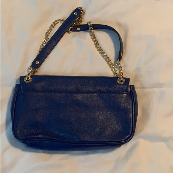 Michael Kors Royal Blue Cross Body Purse - Picture 4 of 6